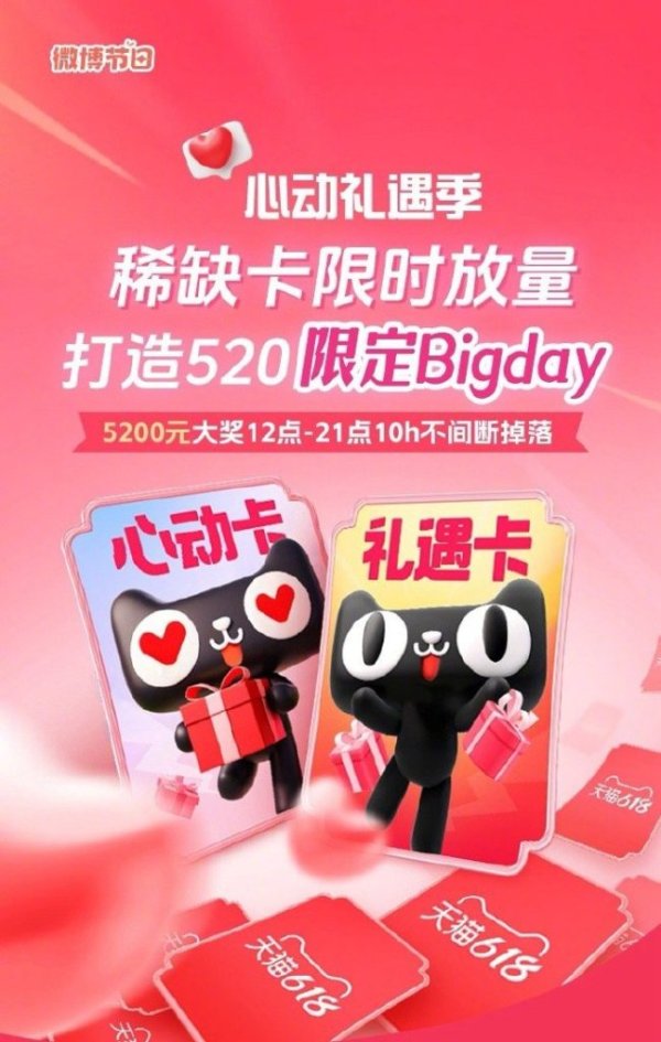 亿海配资 520撒钱撒疯了！据说集卡中奖概率比脱单高