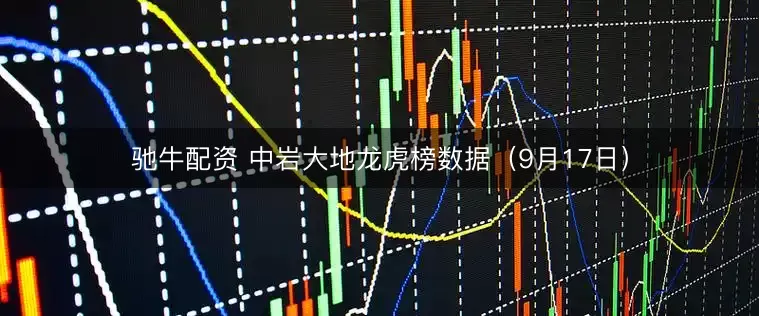 驰牛配资 中岩大地龙虎榜数据（9月17日）
